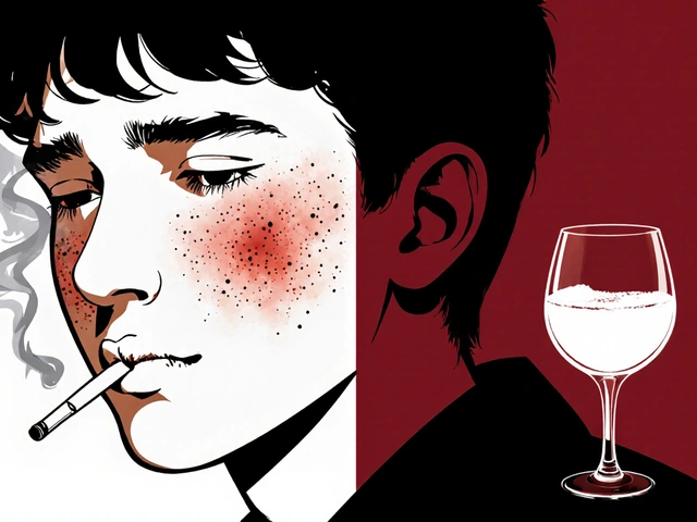 How Smoking and Alcohol Trigger Skin Inflammation