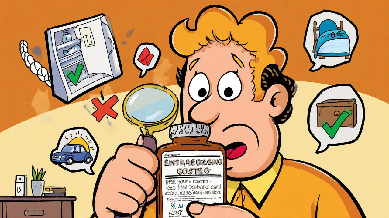 How to Read Storage Instructions on Medication Labels