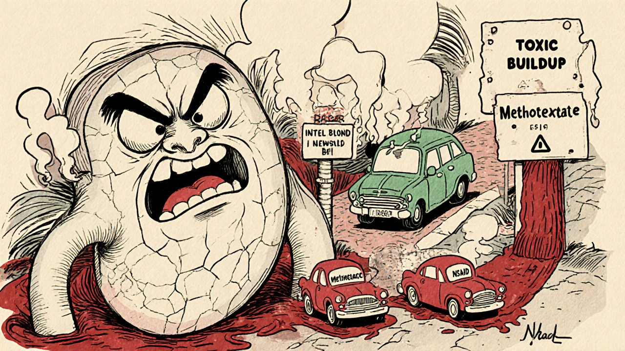 Methotrexate and NSAIDs: How They Affect Kidney Function and Drug Levels