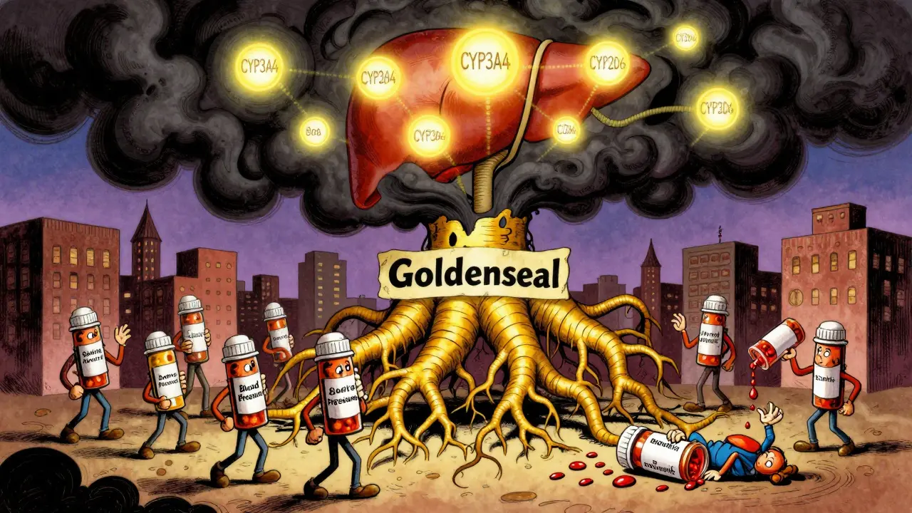 Goldenseal and Medications: What You Need to Know About Liver Enzyme Risks