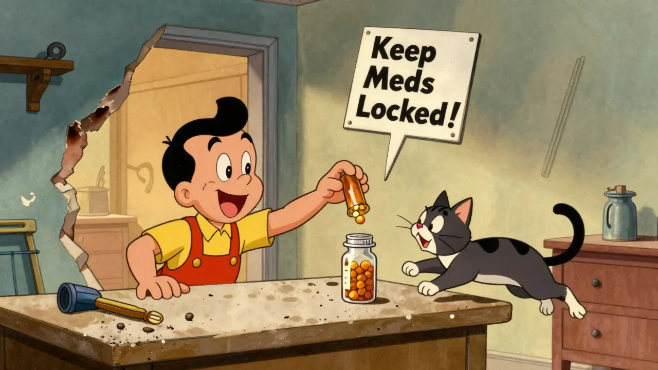 How to Secure Medications During Home Renovations or Moves