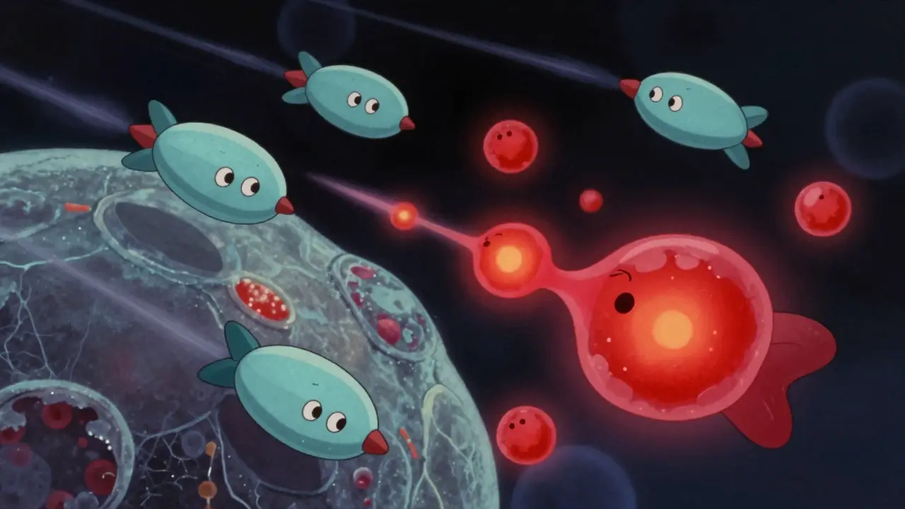 Stylized antibodies targeting inflammatory cells